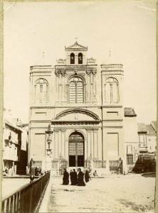 La desaparecida Iglesia de la Merced a comienzos del siglo XX.