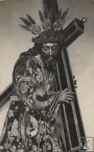 El Nazareno de Roldán con la túnica de las Antúnez y Beltrán.