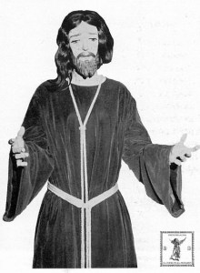 El Cristo del Despedimiento en su iconografía original.