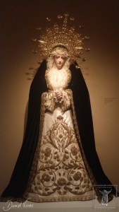 Vista completa de la actual morfología de la Virgen de los Dolores del Císter.